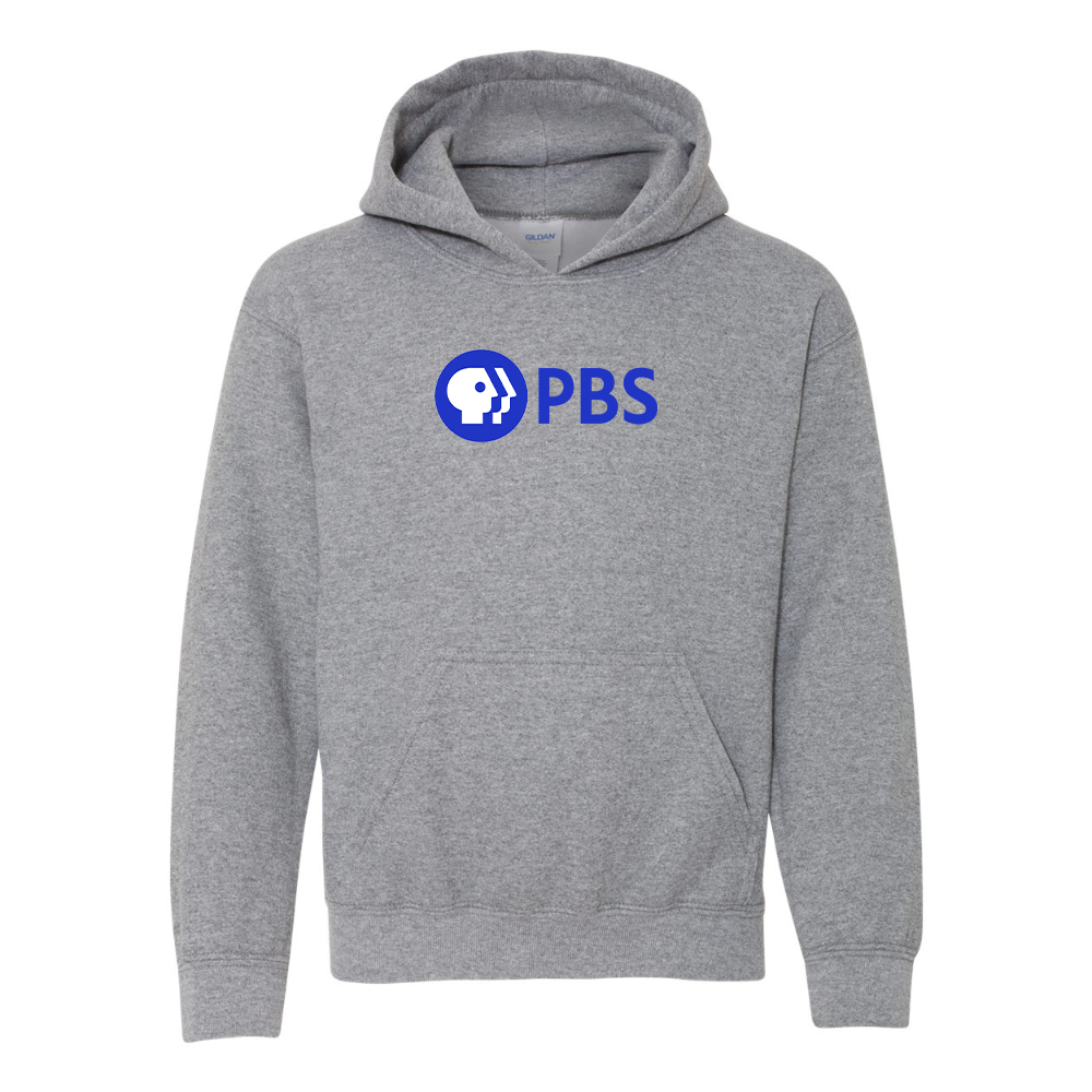 Youth  PBS Blue Gildan Heavy Blend  Hooded Sweatshirt