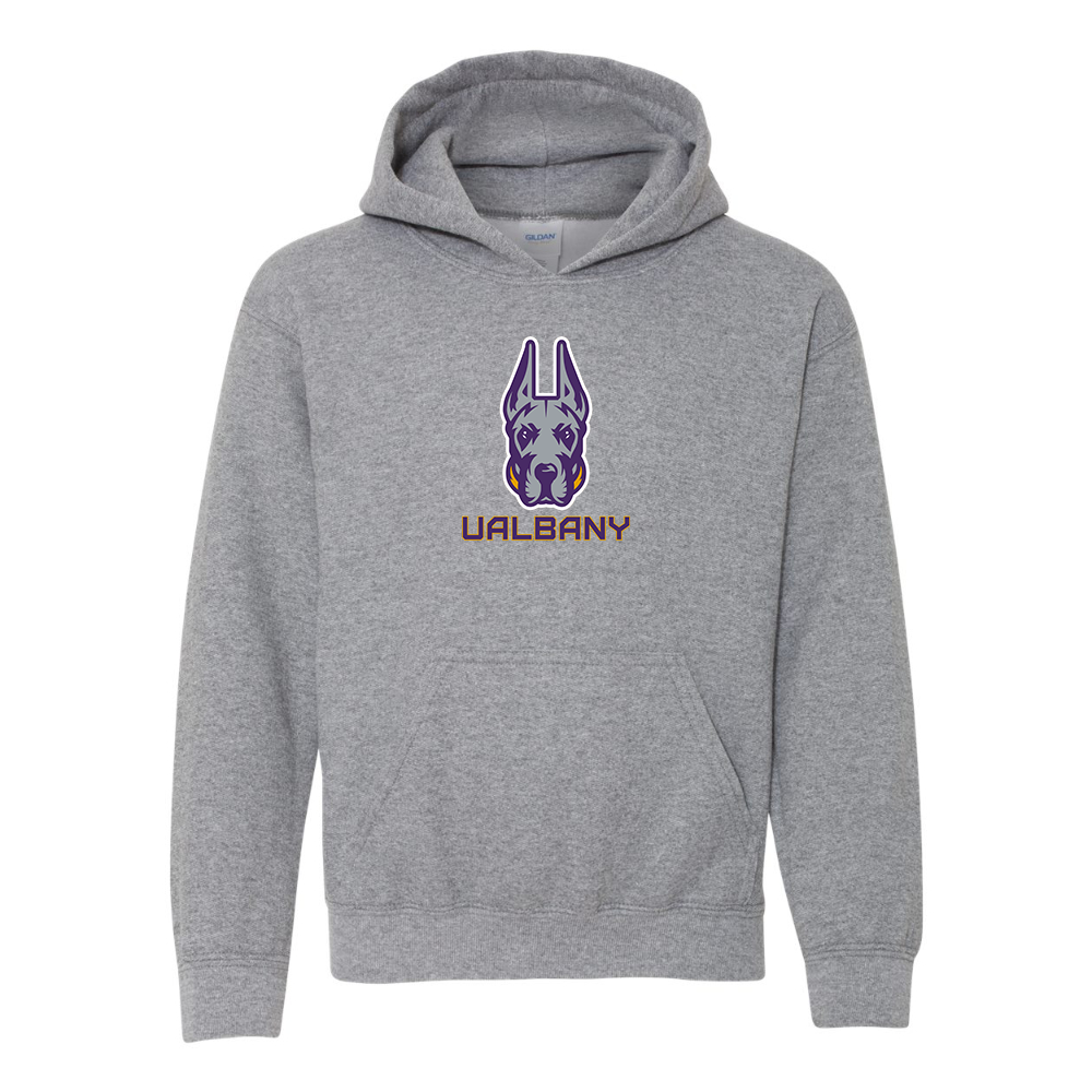 Youth Albany Great Danes Gildan Heavy Blend  Hooded Sweatshirt
