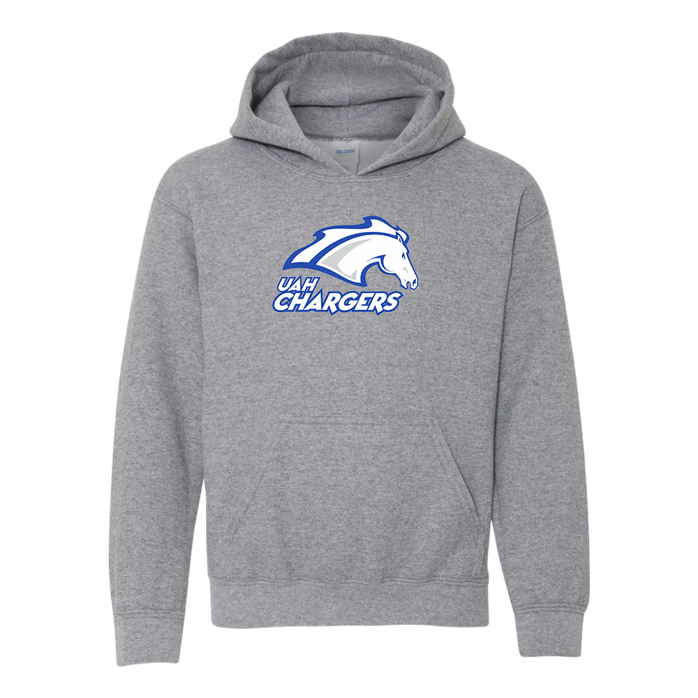 Youth Alabama Huntsville Chargers Gildan Heavy Blend  Hooded Sweatshirt