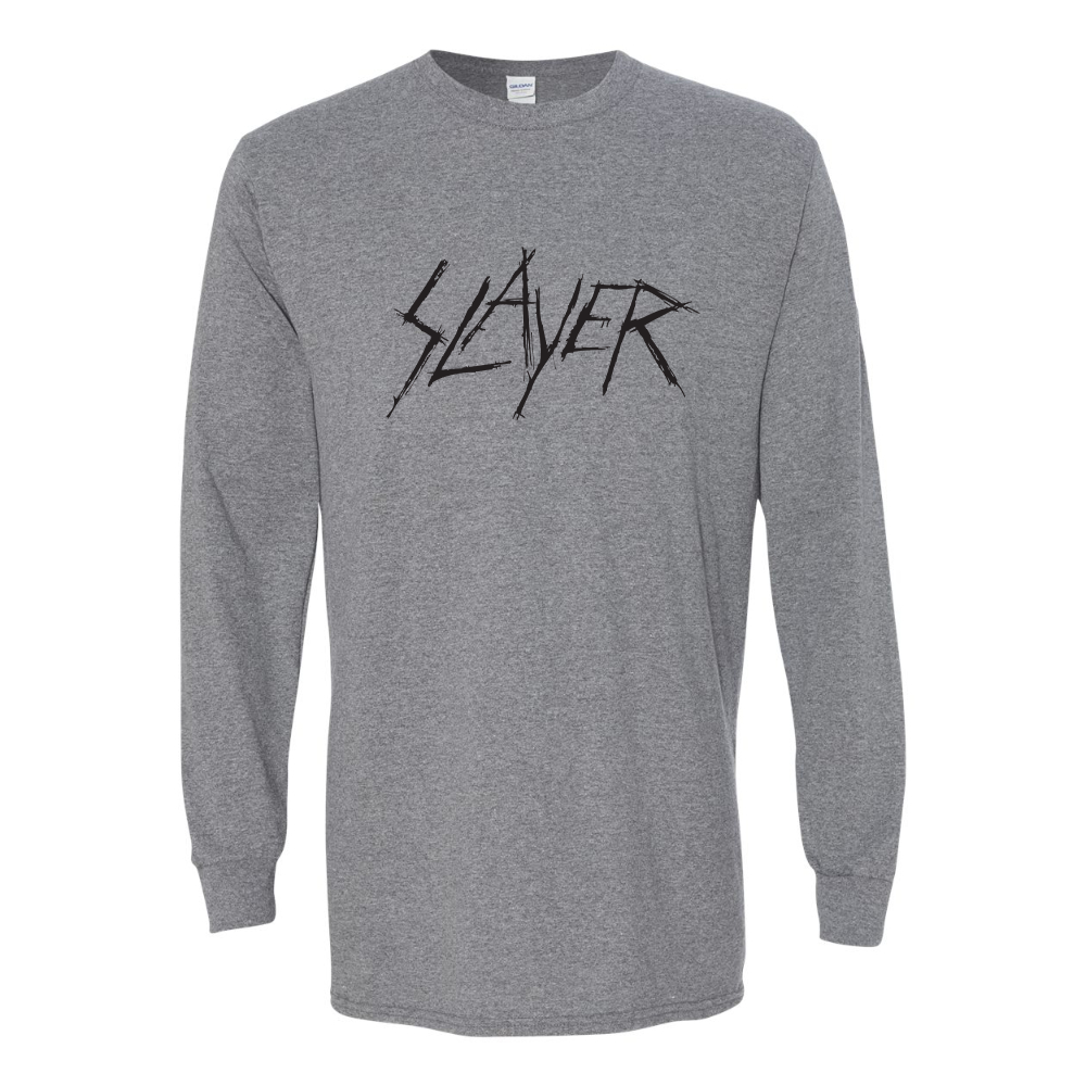 Men's  Slayer Carved Gildan Heavy Cotton Long Sleeve T-Shirt