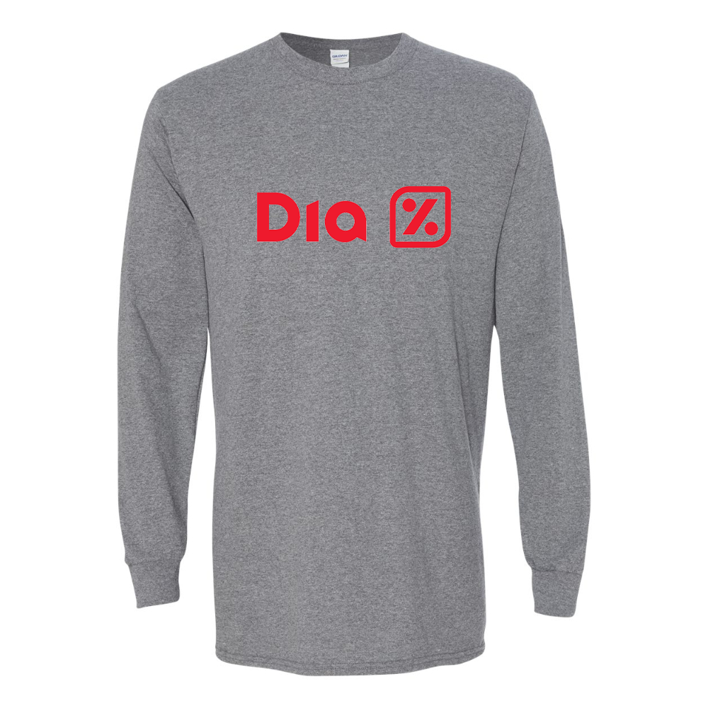 Men's Dia  Gildan Heavy Cotton Long Sleeve T-Shirt