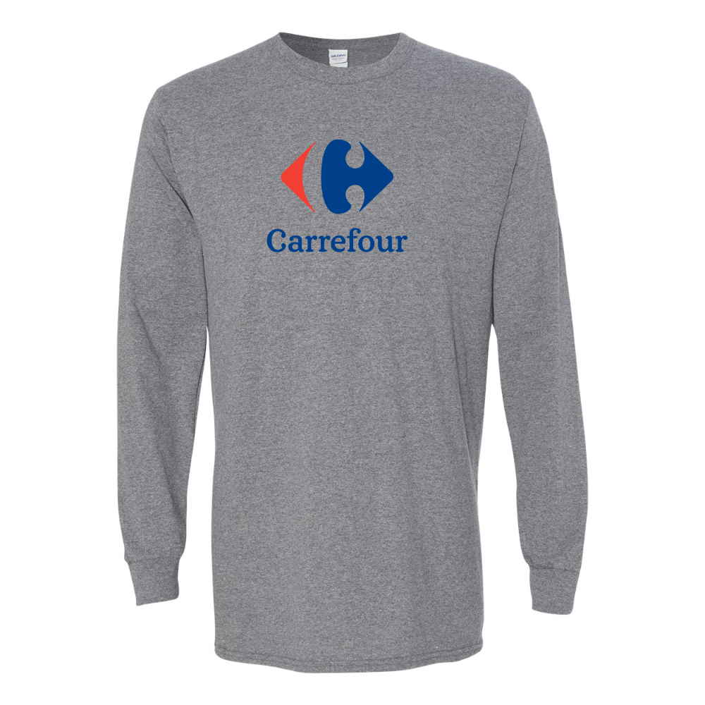 Men's Carrefour  Gildan Heavy Cotton Long Sleeve T-Shirt