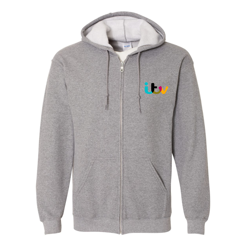 Men's Itv  Gildan  Heavy Blend Full Zip Hooded Sweatshirt