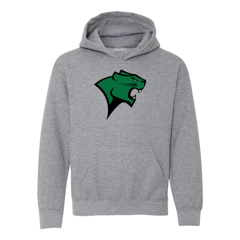 Youth  Chicago State Cougars  Gildan Heavy Blend  Hooded Sweatshirt
