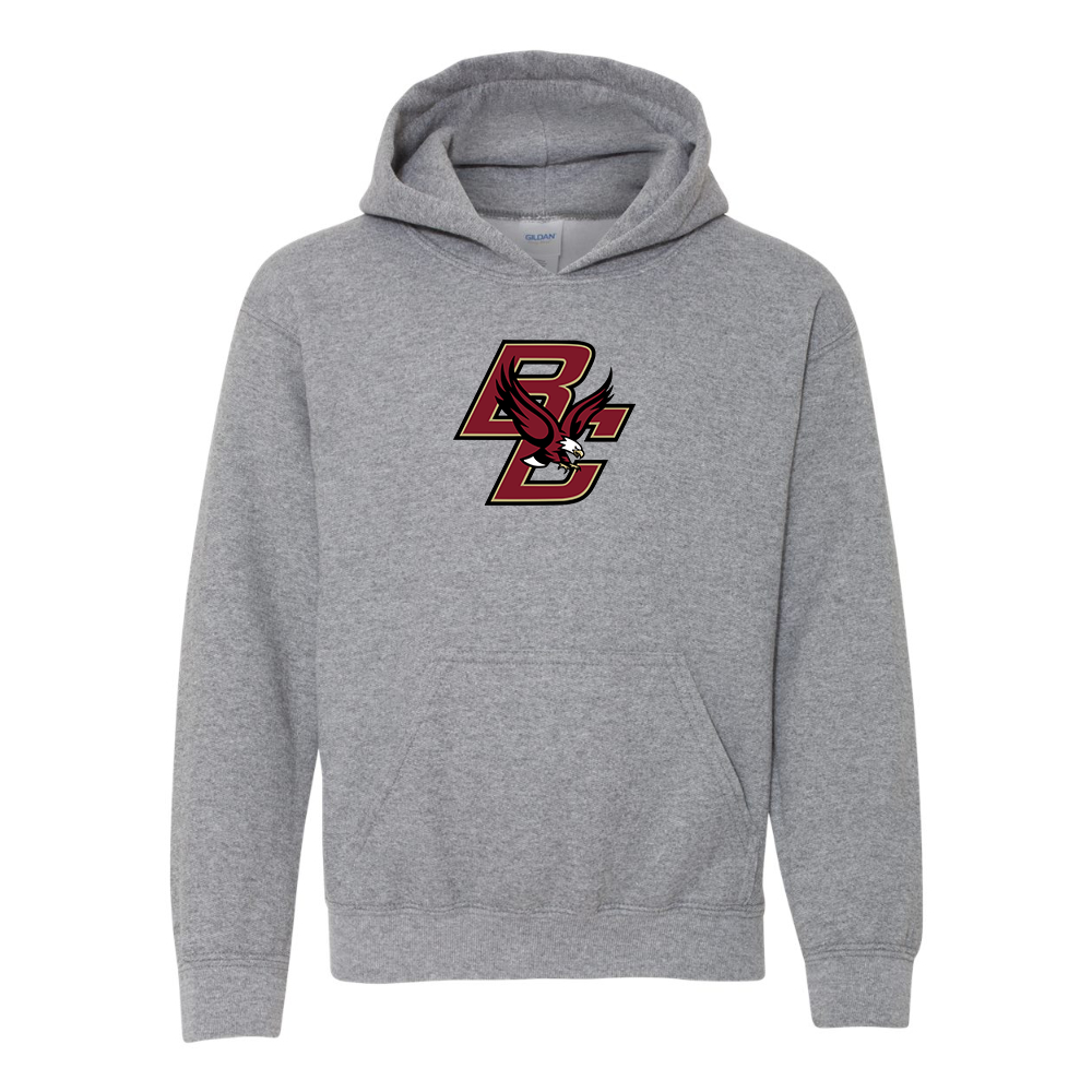 Youth Boston College Eagles Gildan Heavy Blend  Hooded Sweatshirt