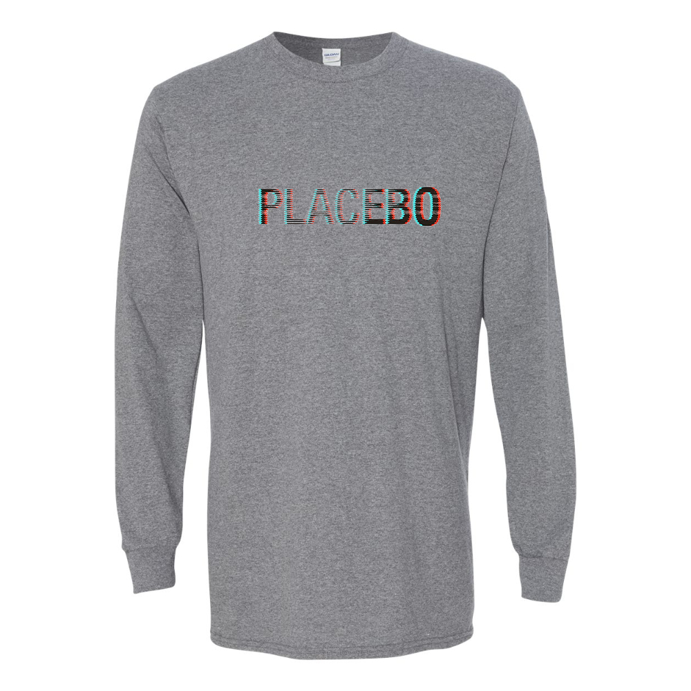 Men's Placebo Gildan Heavy Cotton Long Sleeve T-Shirt