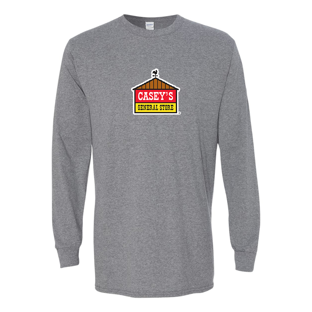 Men's Casey's General Store  Gildan Heavy Cotton Long Sleeve T-Shirt