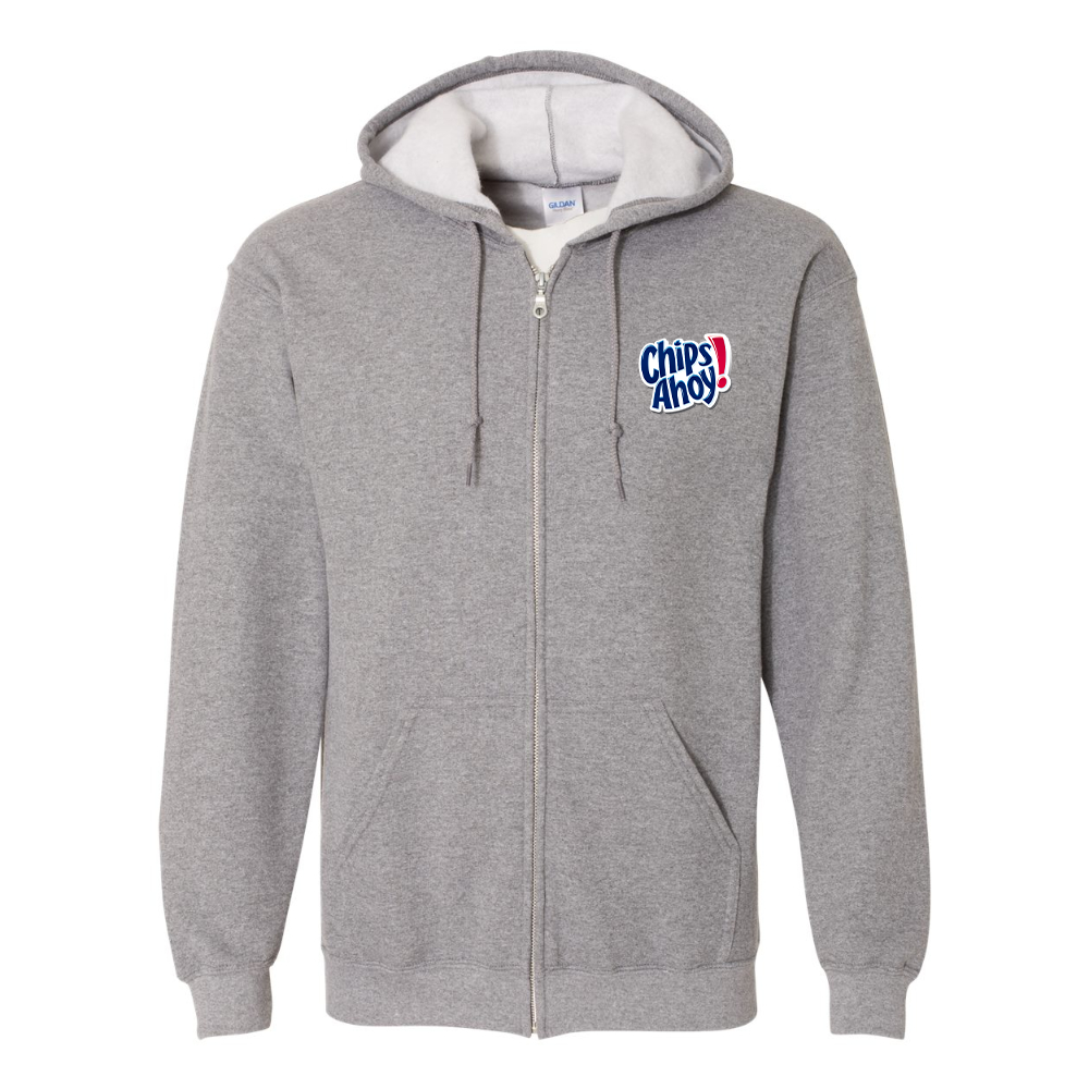 Men's  Chips Ahoy  Gildan  Heavy Blend Full Zip Hooded Sweatshirt