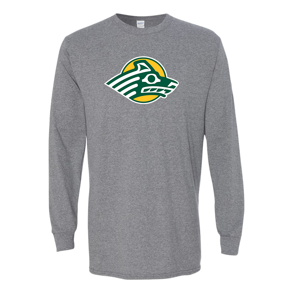 Men's Alaska Anchorage Seawolves  Gildan Heavy Cotton Long Sleeve T-Shirt