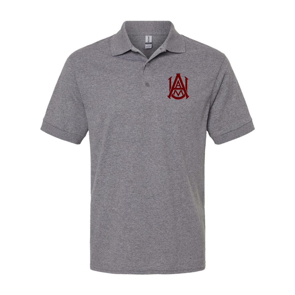 Men's Alabama AM Bulldogs Gildan Dry Blend Jersey Polo