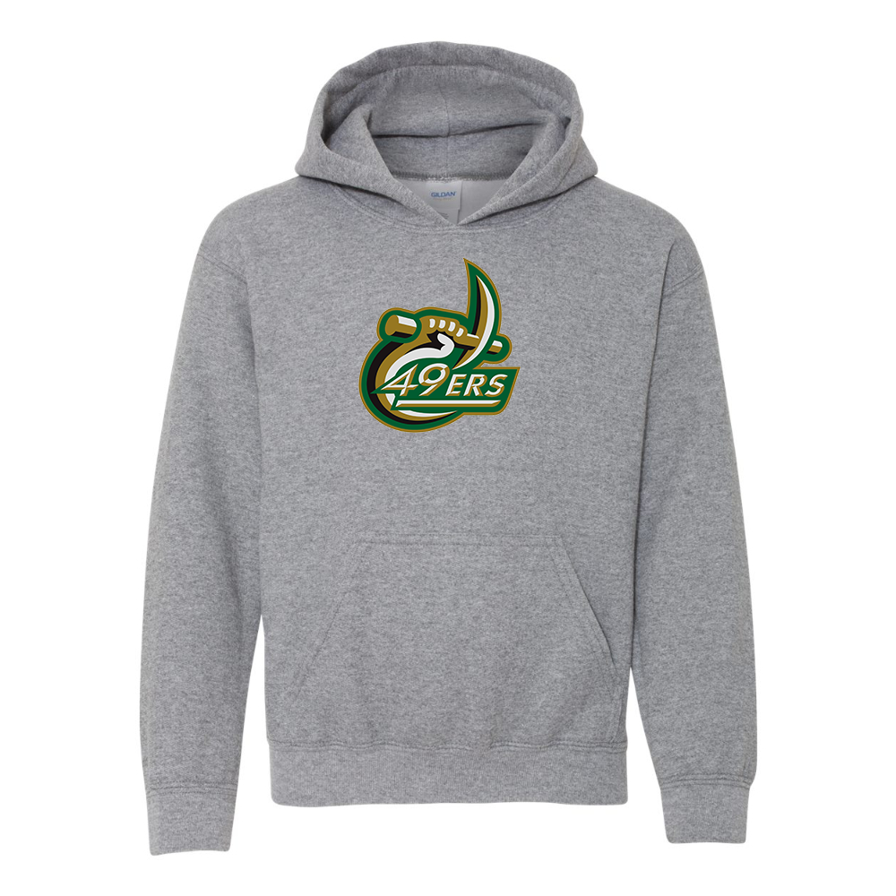 Youth  Charlotte 49ers Gildan Heavy Blend  Hooded Sweatshirt