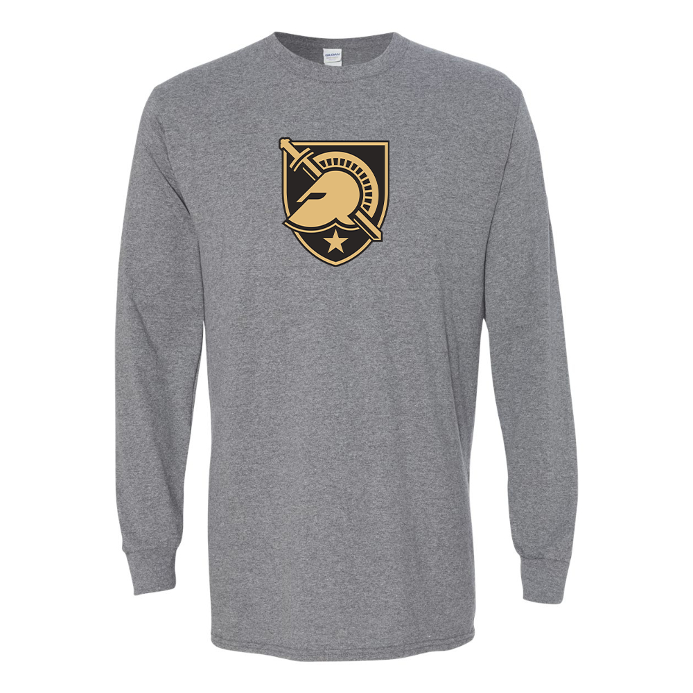 Men's  Army Black Knights  Gildan Heavy Cotton Long Sleeve T-Shirt