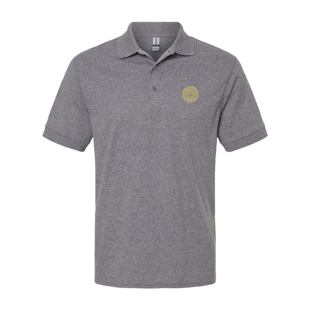 Men's Versace Thumbnail Dry Blend Jersey Polo