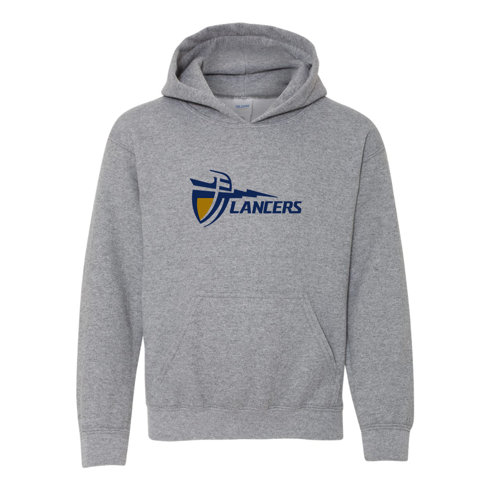 Youth California Baptist Lancers Gildan Heavy Blend  Hooded Sweatshirt
