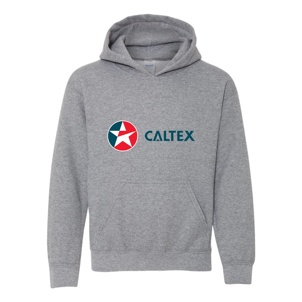 Youth  Caltex Gas Station Gildan Heavy Blend  Hooded Sweatshirt