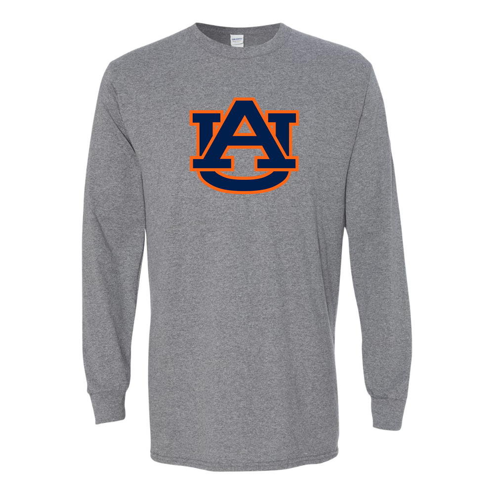 Men's  Auburn Tigers  Gildan Heavy Cotton Long Sleeve T-Shirt
