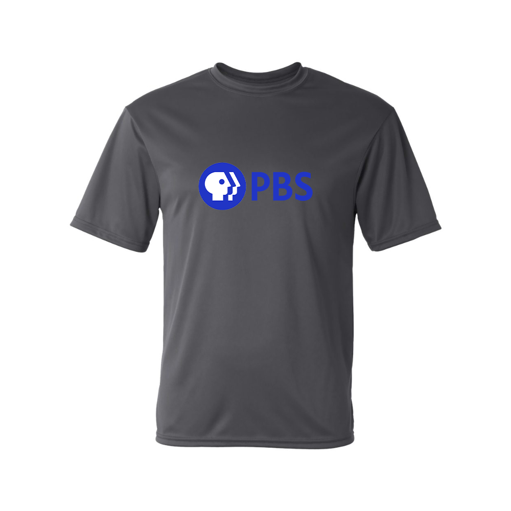 Men's  PBS Blue Performance T-Shirt