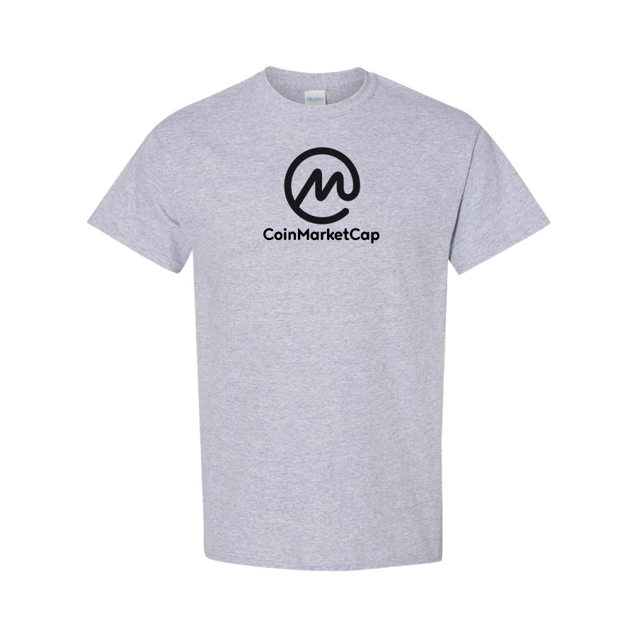 Men's CoinMarketCap Logo Cotton T-Shirt