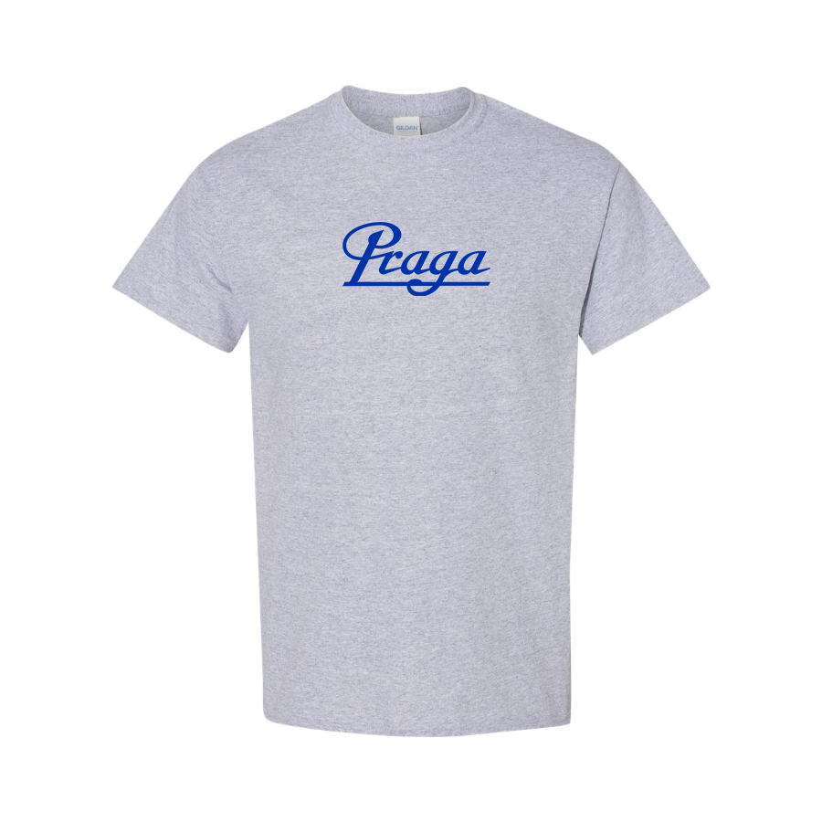 Men's Praga Logo Cotton T-Shirt