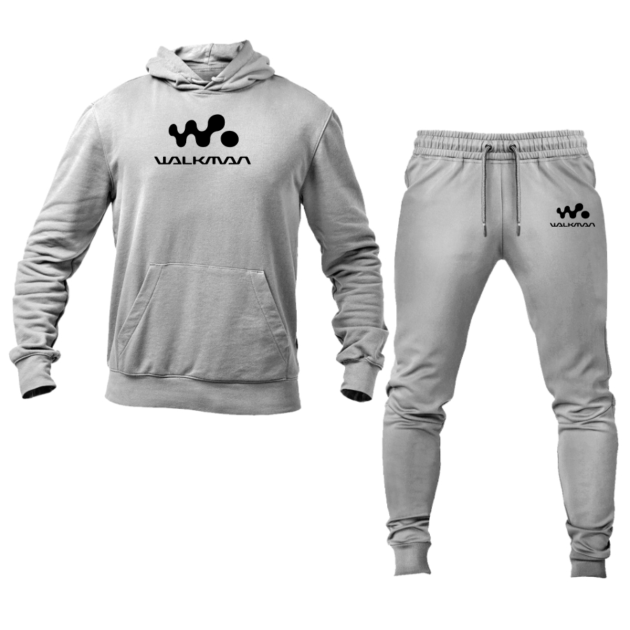 Men's Walkman Logo Hoodie Joggers Set