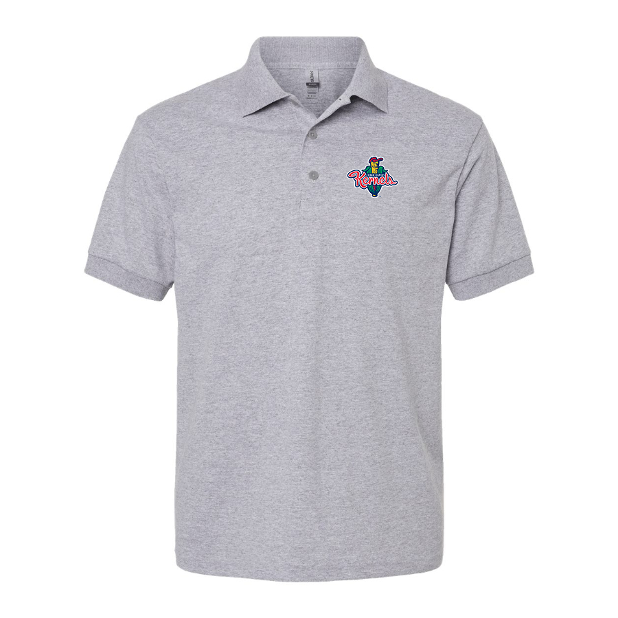 Men's Cedar Rapids Kernels Logo Dry Blend Polo