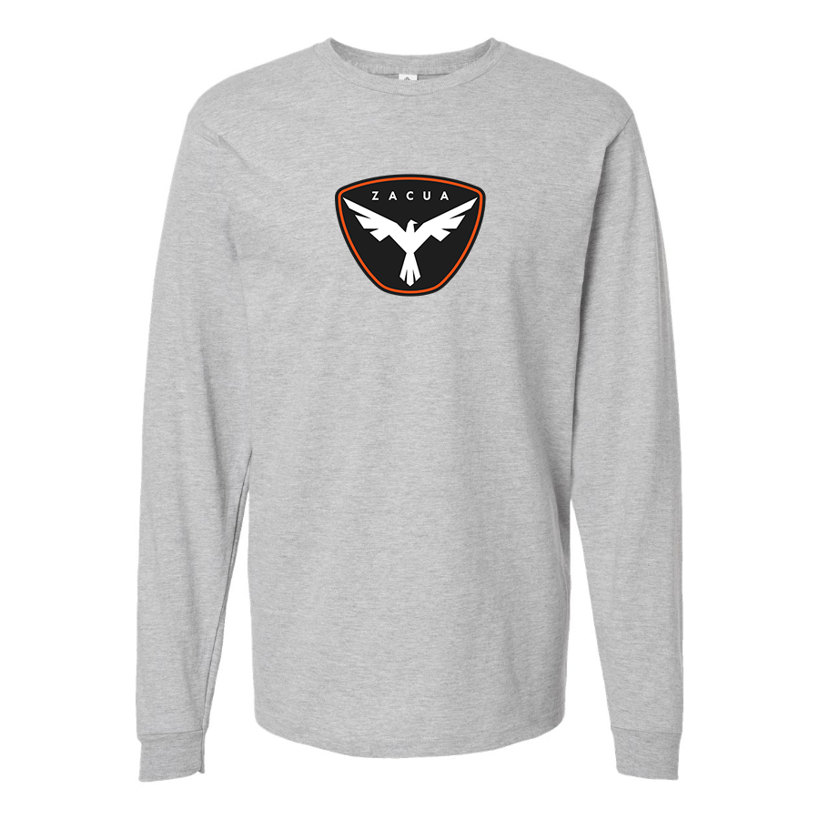 Men's Zacua Logo  Cotton Long Sleeve T-Shirt