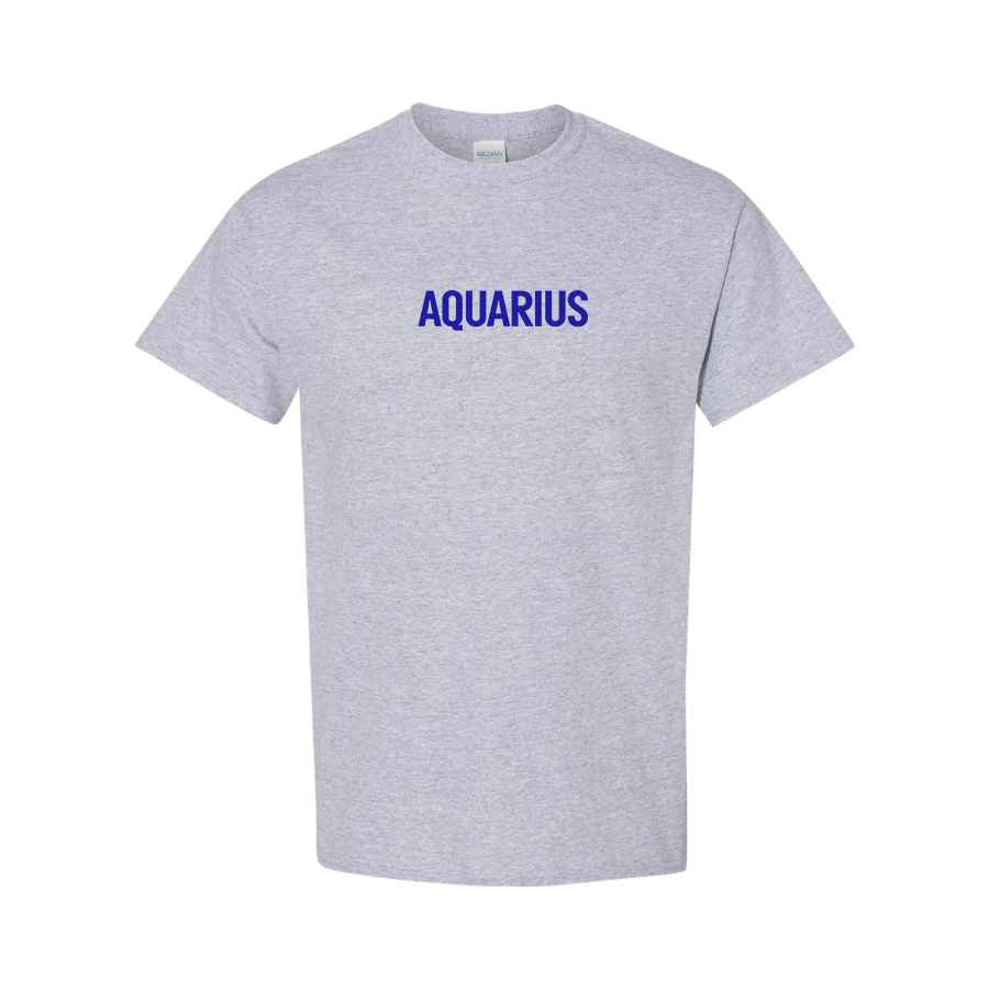 Men's Aquarius Logo Cotton T-Shirt