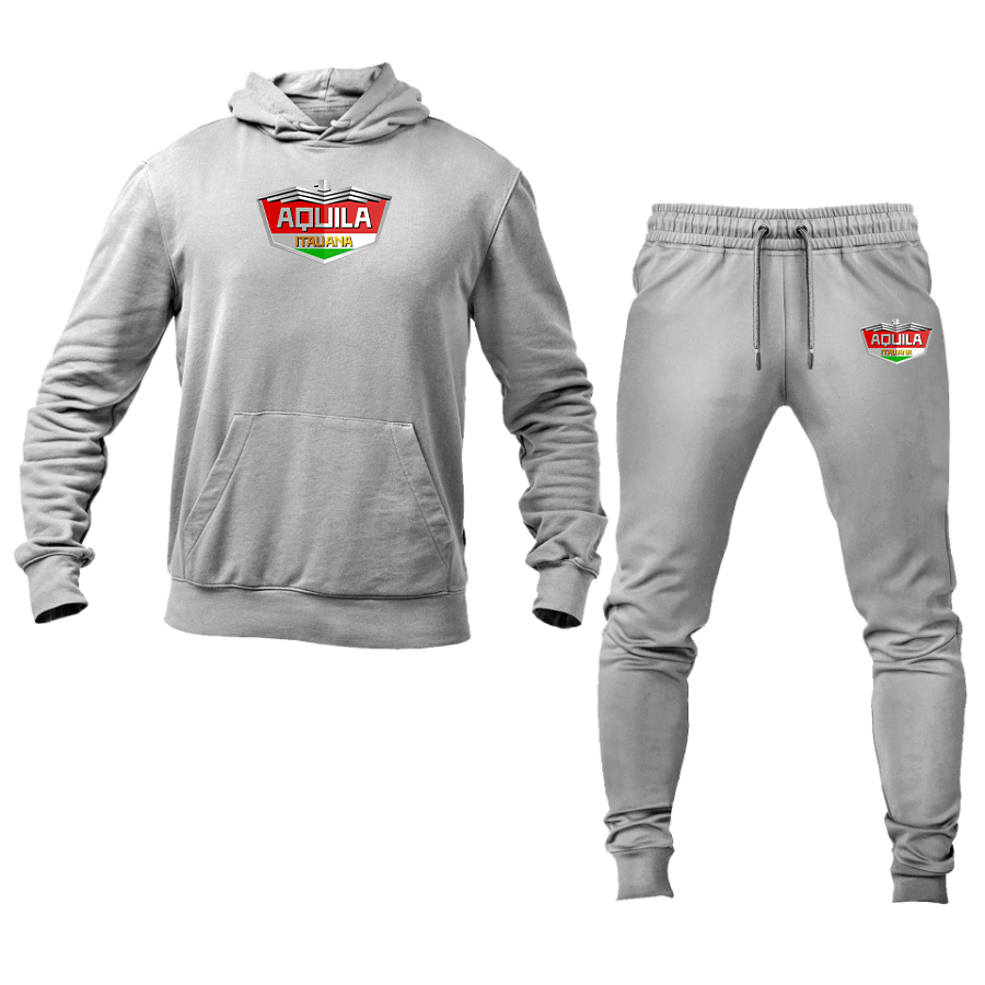 Men's Aquila Italiana  Logo Hoodie Joggers Set