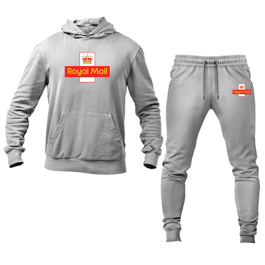 Men's Royal Mail   Logo Hoodie Joggers Set