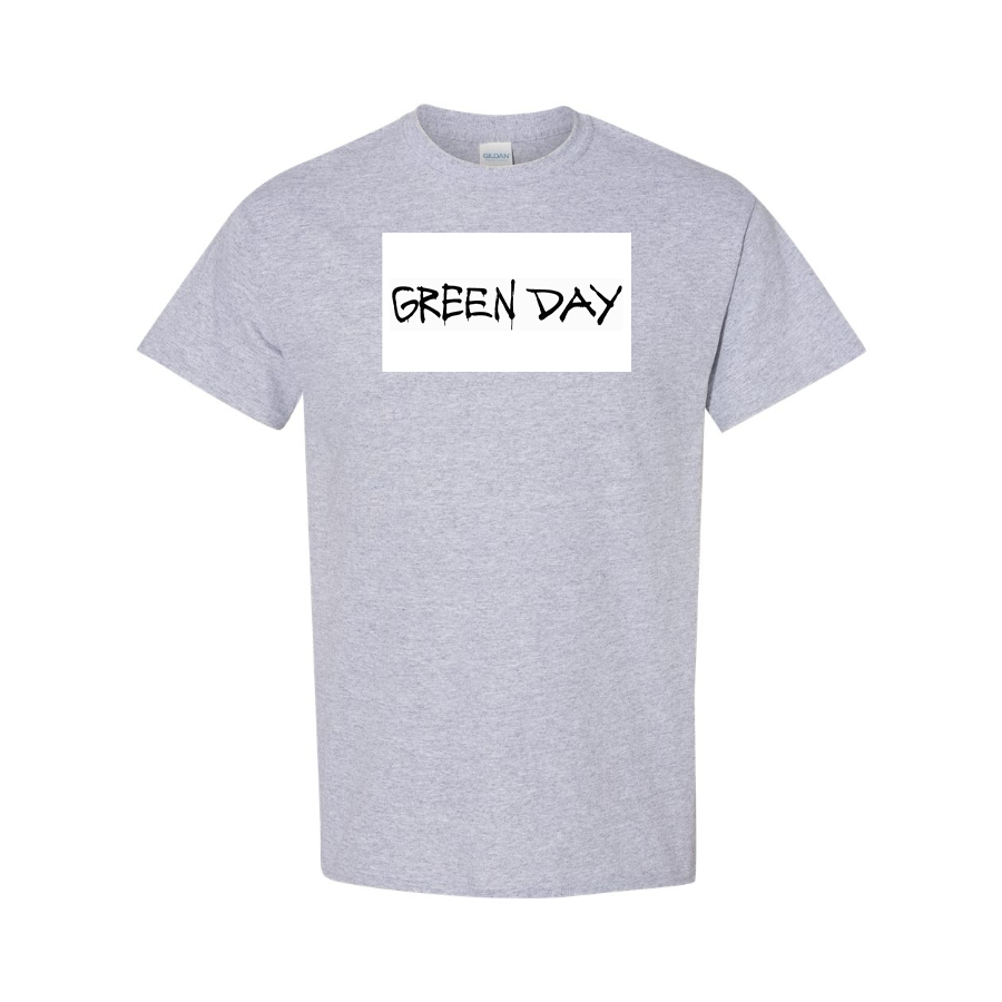 Men's Green Day Logo Cotton T-Shirt