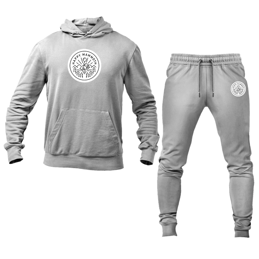 Men's Happy Mammoth Logo Hoodie Joggers Set