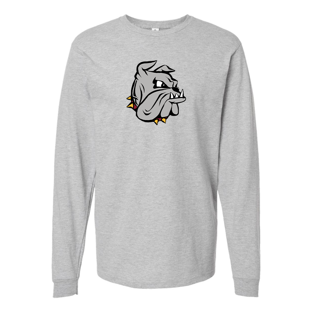 Men's Minnesota Duluth Bulldogs Cotton Long Sleeve T-Shirt