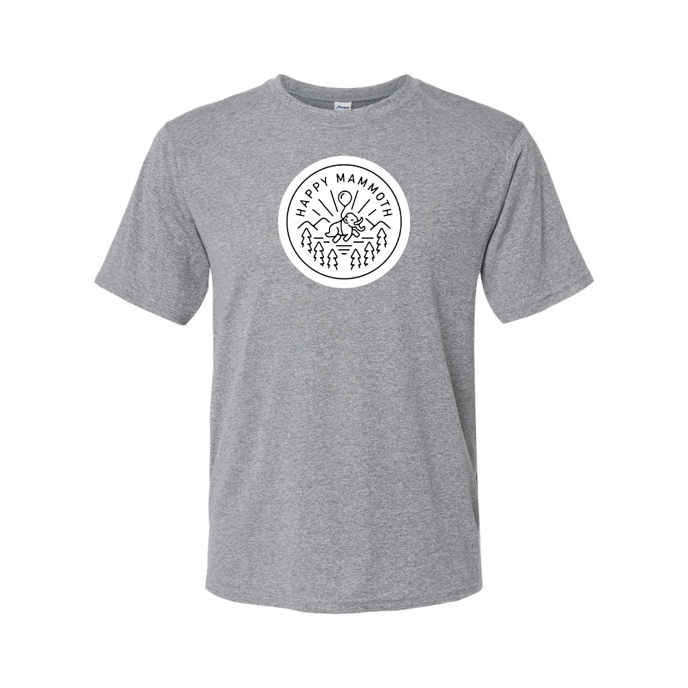 Men's Happy Mammoth Logo Performance T-Shirt