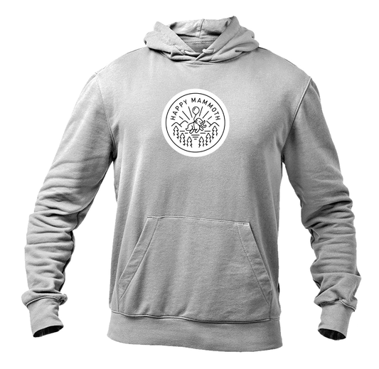 Men's Happy Mammoth Logo Pullover Hoodie