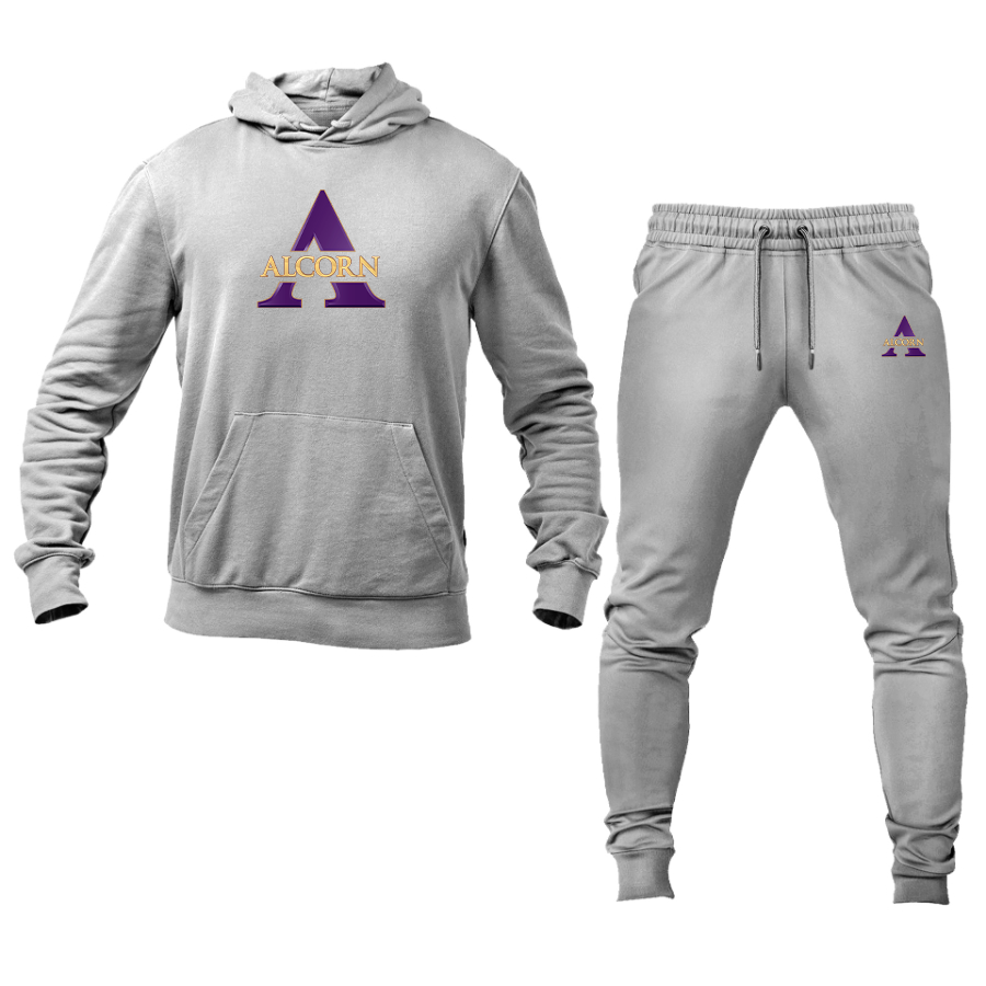 Men's Alcorn State Braves Hoodie Joggers Set