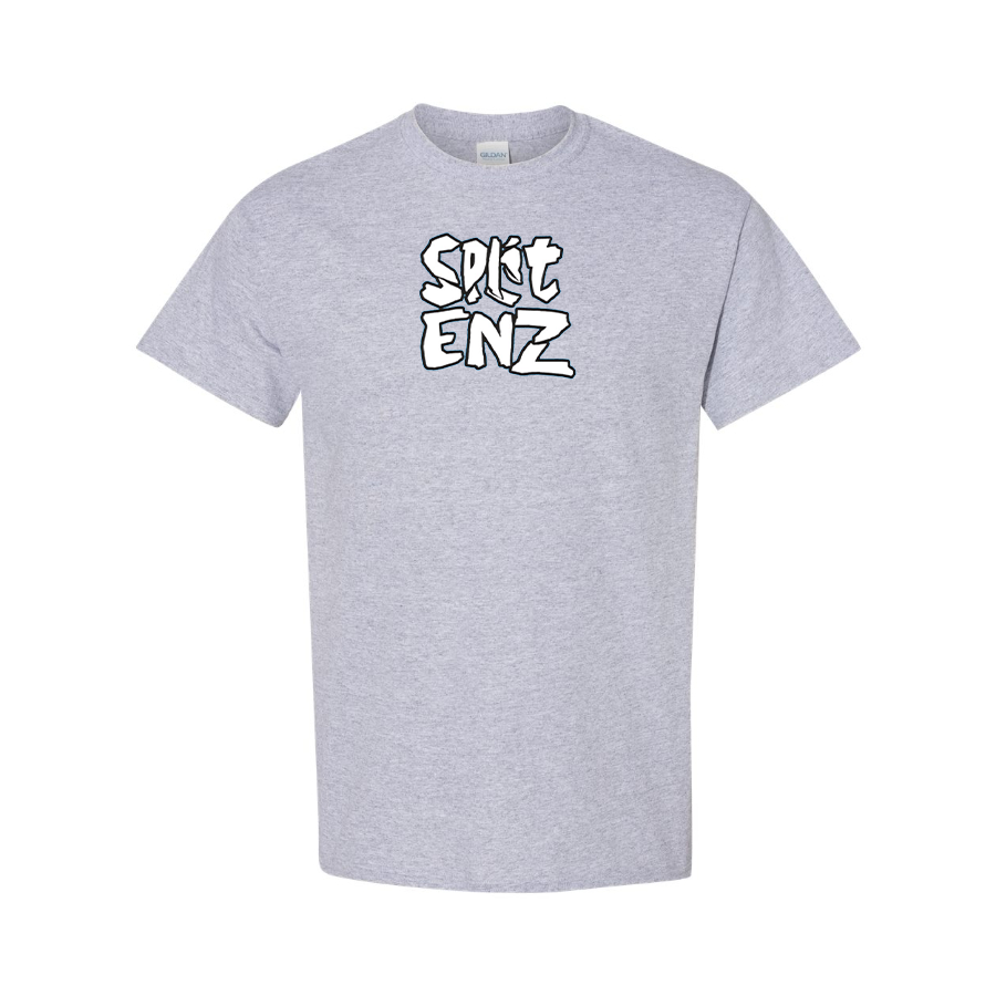 Men's Split Enz Logo Cotton T-Shirt