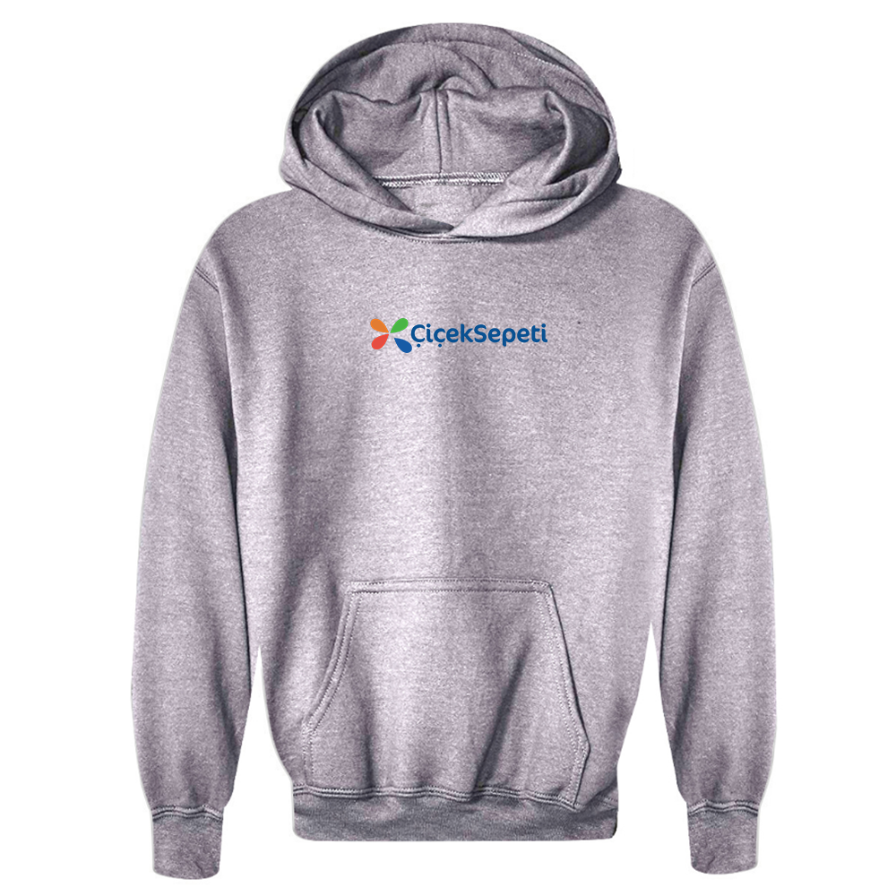 Youth Ciceksepeti Logo   Pullover Hoodie