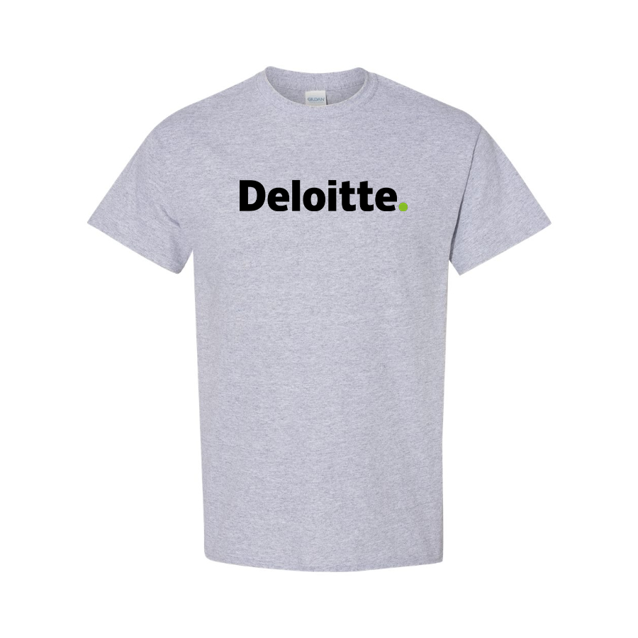 Men's Deloitte Logo Cotton T-Shirt