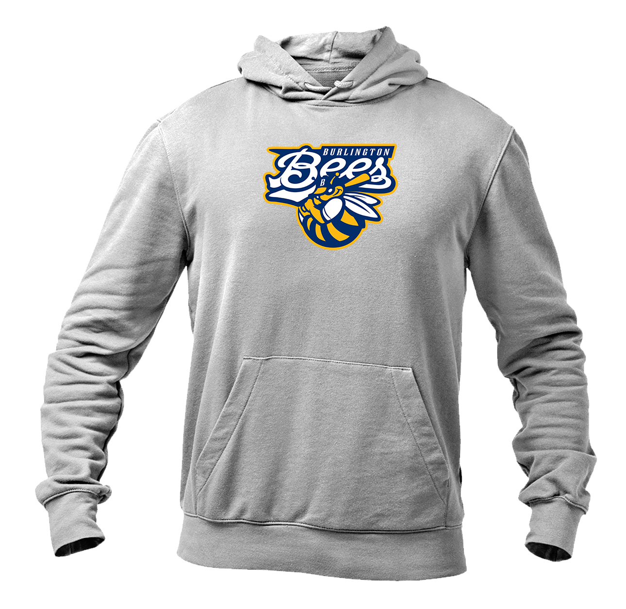 Men's Burlington Bees  Logo Pullover Hoodie