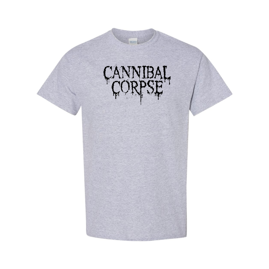Men's  Cannibal Corpse Logo Cotton T-Shirt