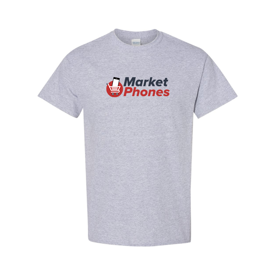 Men's MarketPhones.com Logo Cotton T-Shirt