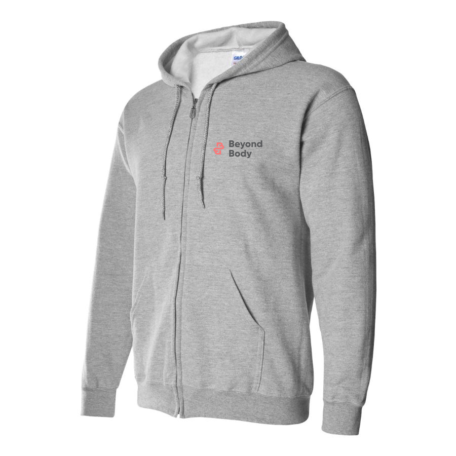 Men's Byond Body Logo Zipper Hoodie
