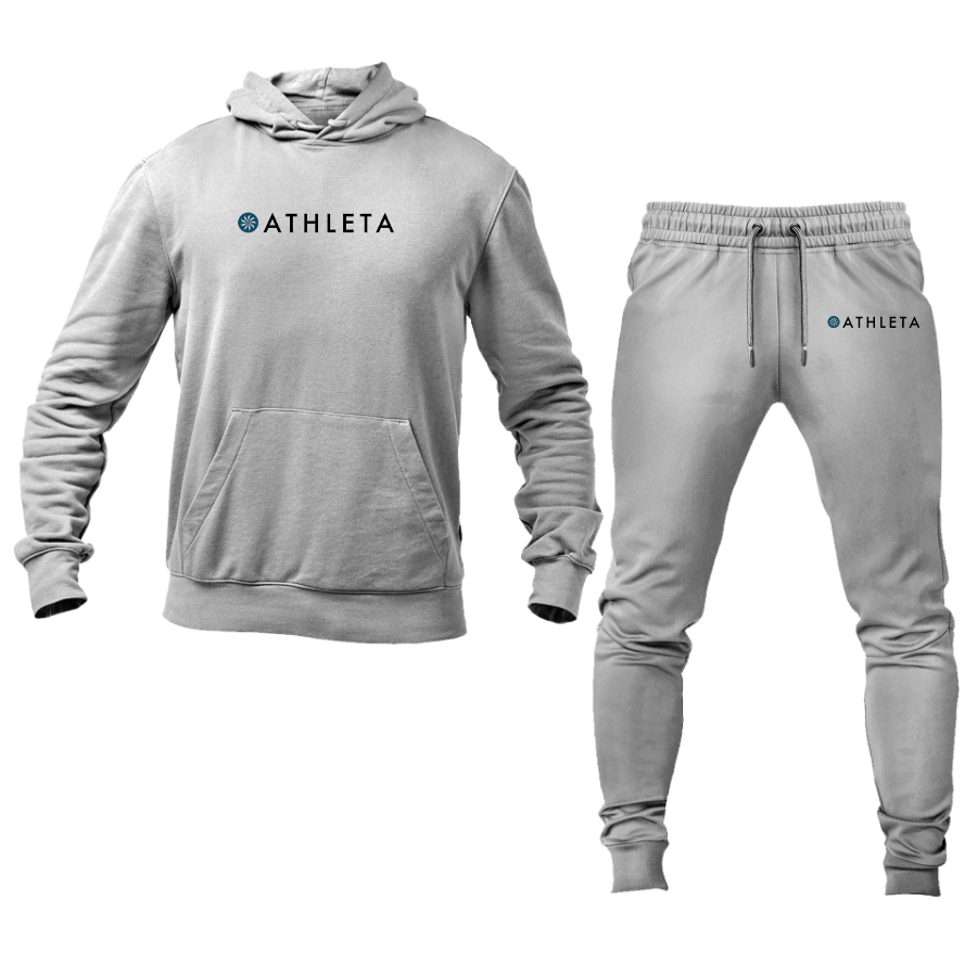 Men's Athleta Logo Hoodie Joggers Set