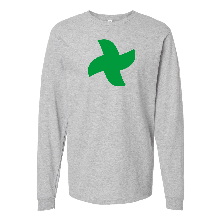 Men's Thermomix Screw Logo  Cotton Long Sleeve T-Shirt