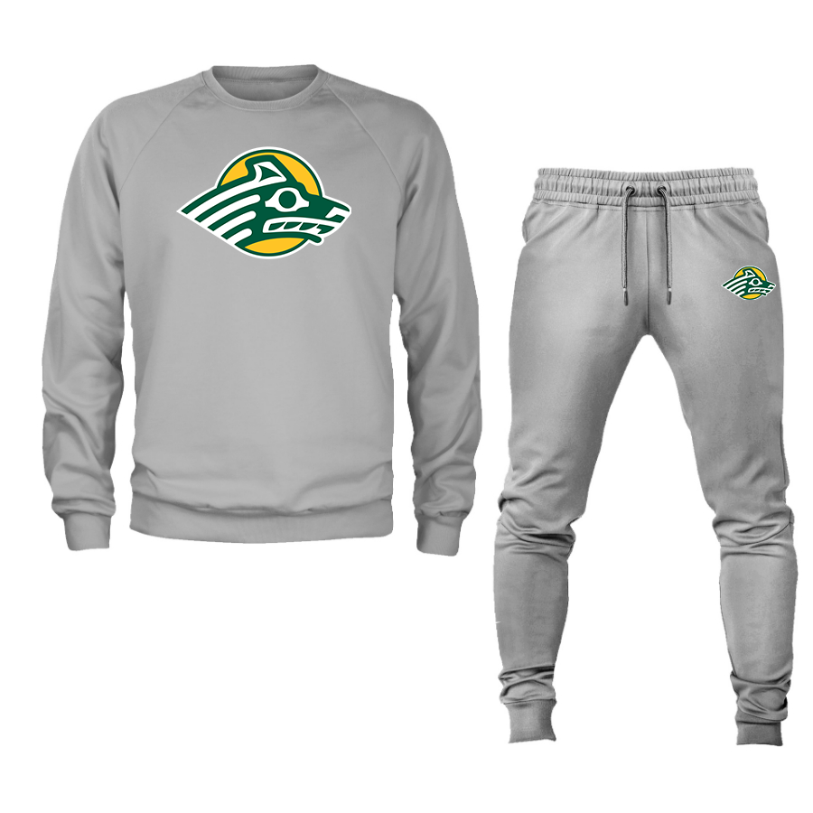 Men's Alaska Anchorage Seawolves  Crewneck Sweatshirt Joggers Suit