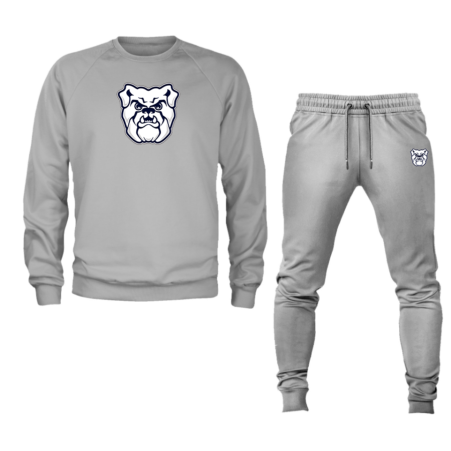 Men's Butler Bulldogs  Crewneck Sweatshirt Joggers Suit