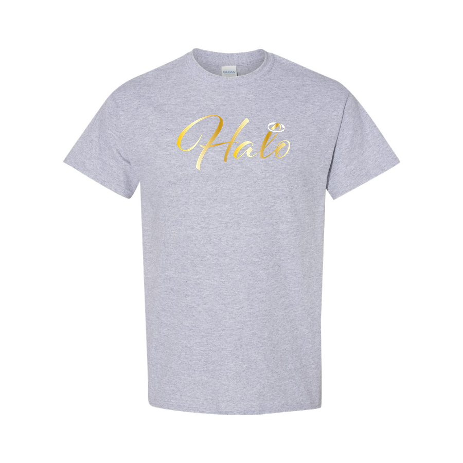 Men's Halo Logo Cotton T-Shirt