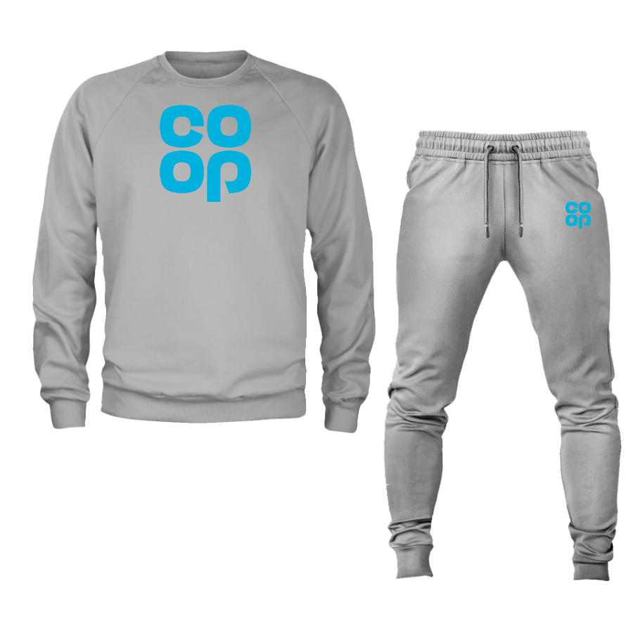 Men's CoOp Crewneck Sweatshirt Joggers Suit