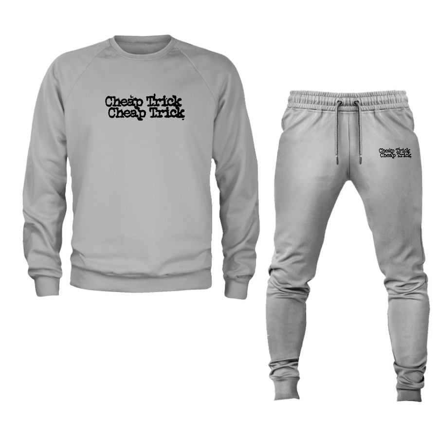Men's  Cheap Trick   Crewneck Sweatshirt Joggers Suit