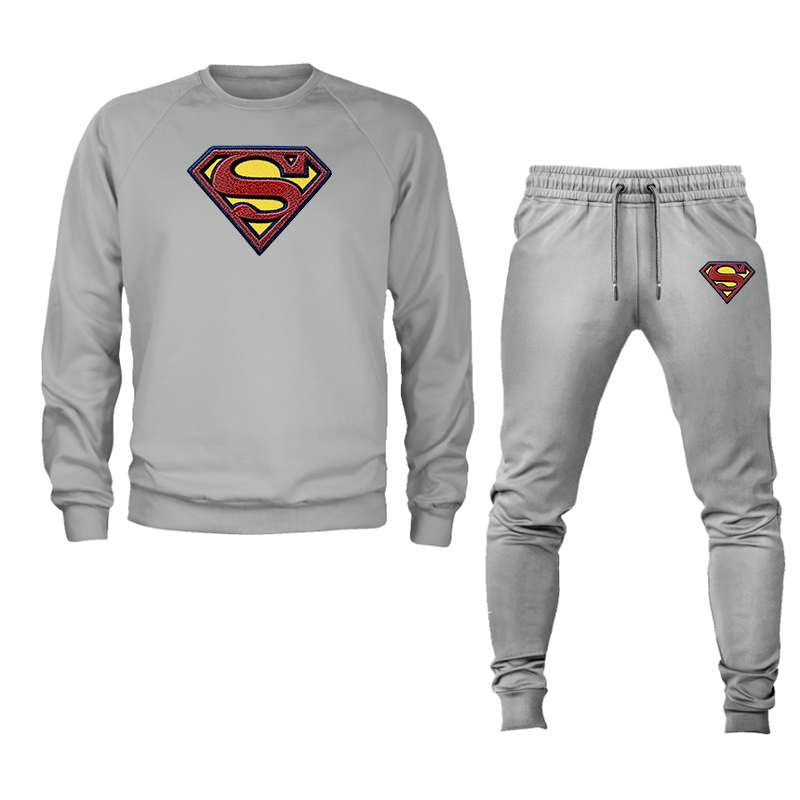 Men's (Design Here) Crewneck Sweatshirt Joggers Suit